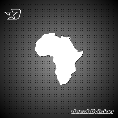 Africa Silhouette Sticker